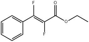 ETHYL (E)-2,3-DIFLUORO-3-PHENYL-2-PROPENOATE