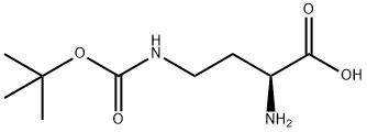 H-DAB(BOC)-OH Structural