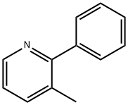 3-Methyl-2-phenylpyridine Structural