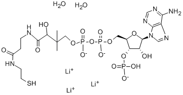 COENZYME A TRILITHIUM SALT DIHYDRATE Structural