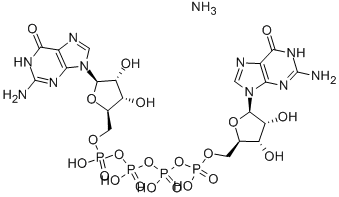 DIGUANOSINE TETRAPHOSPHATE AMMONIUM SALT Structural