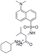 DANSYL-L-VALINE CYCLOHEXYLAMMONIUM Structural