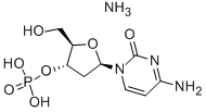 2'-DEOXYCYTIDINE 3'-MONOPHOSPHATE AMMONIUM SALT Structural