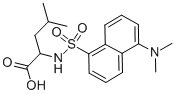 DANSYL-DL-LEUCINE CYCLOHEXYLAMMONIUM SALT Structural