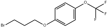 Benzene, 1-(3-bromopropoxy)-4-(trifluoromethoxy)- Structural