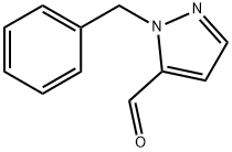 2-BENZYL-2H-PYRAZOLE-3-CARBALDEHYDE Structural