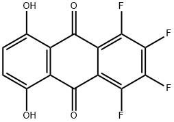 1,2,3,4-TETRAFLUORO-5,8-DIHYDROXYANTHRAQUINONE