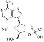 2'-DEOXYADENOSINE 3'-MONOPHOSPHATE SODIUM SALT Structural