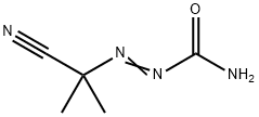 2-(1-Cyano-1-methylethyl)azocarboxamide Structural