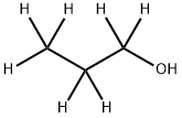 PROPYL-D7 ALCOHOL Structural