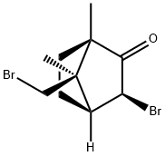 (+)-3,9-DIBROMOCAMPHOR Structural