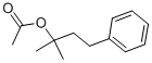 DIMETHYL PHENYL ETHYL CARBINYL ACETATE Structural