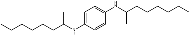 N,N'-BIS(1-METHYLHEPTYL)-P-PHENYLENEDIAMINE Structural