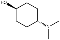 trans-4-(Dimethylamino)cyclohexanol Structural