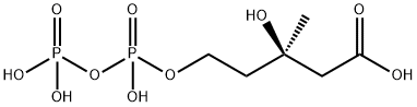 MEVALONIC ACID, R, PYROPHOSPHATE