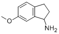 6-METHOXY-INDAN-1-YL AMINE HYDROCHLORIDE Structural