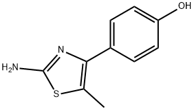 4-(4-hydroxyphenyl)-5-methyl-1,3-hiazol-2-amine 