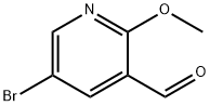 5-BROMO-2-METHOXY-PYRIDINE-3-CARBALDEHYDE Structural