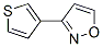 Isoxazole, 3-(3-thienyl)- (9CI) Structural