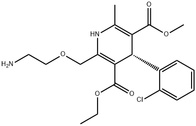 (S)-Amlodipine Structural Picture