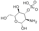 D-GLUCOSAMINE-3-SULFATE Structural