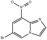6-bromo-8-nitroimidazo[1,2-a]pyridine Structural