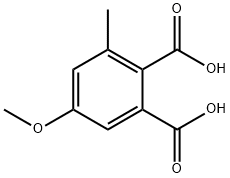 5-METHOXY-3-METHYLPHTHALIC ACID Structural