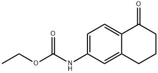 ethyl 5-oxo-5,6,7,8-tetrahydronaphthalen-2-ylcarbaMate Structural