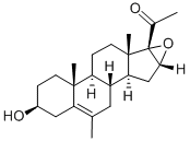 5-PREGNEN-16,17-EPOXY-6-METHYL-3-BETA-OL-20-ONE