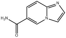 Imidazo[1,2-a]pyridine-6-carboxamide (9CI) Structural