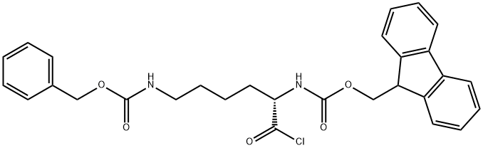 FMOC-LYS(Z)-CL Structural