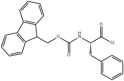 FMOC-L-PHENYLALANYL CHLORIDE Structural