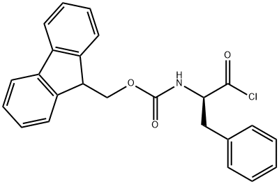 FMOC-D-PHENYLALANYL CHLORIDE Structural