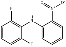 N-2-nitrophenyl-2,6-difluoroaniline Structural