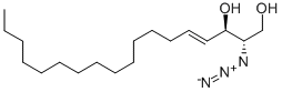 (2S,3R,4E)-2-AZIDO-4-OCTADECENE-1,3-DIOL Structural