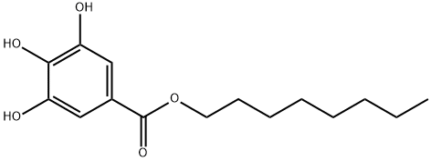 Octyl gallate Structural