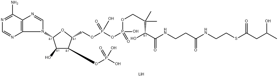 DL-BETA-HYDROXYBUTYRYL COENZYME A LITHIUM SALT