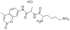 H-LYS-ALA-AMC HCL Structural