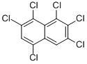 1,2,3,5,7,8-HEXACHLORONAPHTHALENE Structural