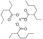 YTTRIUM(III) 2-ETHYLHEXANOATE, 10% W/V IN N-HEXANE Structural