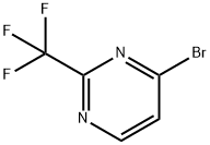 4-broMo-2-(trifluoroMethyl)pyriMidine Structural