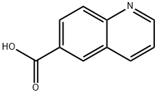 6-Quinolinecarboxylic acid Structural