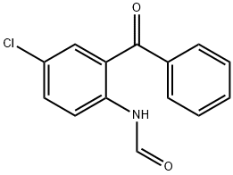 N-(2-BENZOYL-4-CHLOROPHENYL)FORMAMIDE Structural