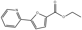 Ethyl 5-(2-pyridyl)-2-furoate Structural