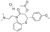 diltiazem hydrochloride Structural