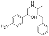 6-amino-alpha-(((1-methyl-3-phenylpropyl)amino)methyl)-3-pyridine methanol