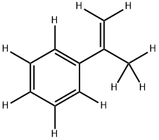 ALPHA-METHYLSTYRENE-D10 Structural