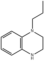 Quinoxaline, 1,2,3,4-tetrahydro-1-propyl- (6CI) Structural