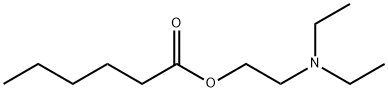 2-Diethylaminoethyl hexanoate Structural