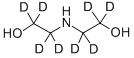 BIS(2-HYDROXYETHYL)-D8-AMINE Structural